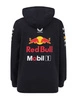 Red Bull Racing F1 Kid's 2025 Full Zip Hoodie - Navy