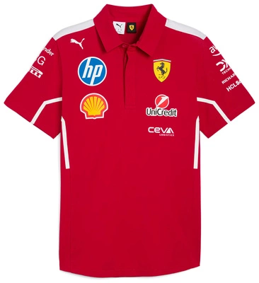 Koszulka polo Scuderia Ferrari F1 Team 2025