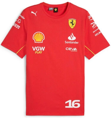 Koszulka Scuderia Ferrari F1 Charles Leclerc 2024