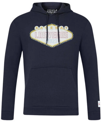 Red Bull Racing F1 Men's Special Edition Las Vegas GP Hoodie - Navy Blue
