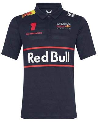 Koszulka polo Red Bull Racing F1 Max Verstappen 2025
