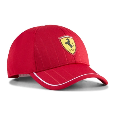 Scuderia Ferrari F1 Puma Kids 2025 Team Hat - Dark Cherry