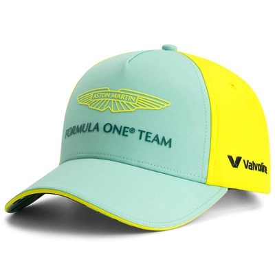 Aston Martin F1 2025 Miami GP Team Hat - Green/Yellow