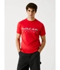 Red Bull Racing Men's Logo Print T-shirt - Mars Red