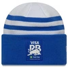 Visa Cash App Racing Bulls F1 New Era Cuff Knit Beanie Hat - Blue/White