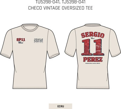 Koszulka dziecięca Red Bull Racing F1 Sergio Perez Vintage