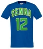 Koszulka Ayrton Senna 12 Graphic - Blue