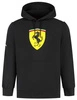 Bluza Scuderia Ferrari F1 Large Shield Hoodie - Black