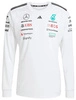 Koszulka Mercedes AMG Petronas F1 adidas 2025 Long Sleeve - White