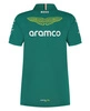 Aston Martin F1 Women's 2025Team Polo Shirt - Green