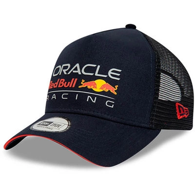 Red Bull Racing F1 New Era Seasonal Navy A-Frame Trucker Hat Baseball Cap