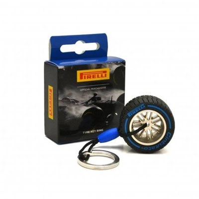 Pirelli Tyre Key Ring White