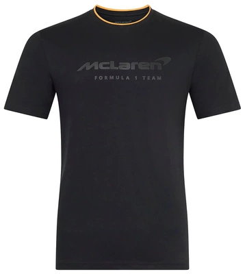Koszulka McLaren F1 Core Essentials Logo - Black