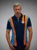 Koszulka polo Gulf Racing Team - Navy Blue