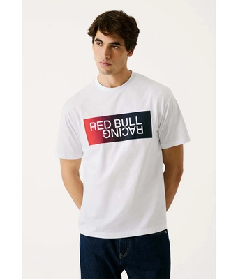 Koszulka Red Bull Racing Ombre Logo 2025 White