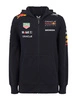 Red Bull Racing F1 Kid's 2025 Full Zip Hoodie - Navy