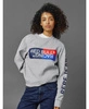 Red Bull Racing x Pepe Jeans - Men's Color Block Logo Sweatshirt - Marl Grey