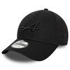 Alpine F1 Team New Era 9Forty Embossed Baseball Hat - Black 