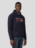 Red Bull Racing F1 Men's Large Front Logo Hoodie - Night Sky