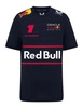 Red Bull Racing F1 Kid's 2025 Max Verstappen T-Shirt - Navy