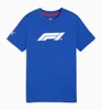 Koszulka dziecięca PUMA Essentials F1 Logo - Blue