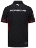 Porsche Motorsport Men's 2025 Team Polo Shirt - Black