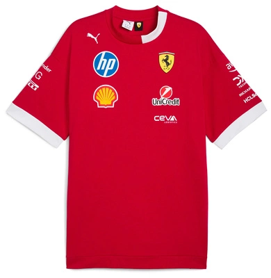 Koszulka Scuderia Ferrari F1 Drivers Oversized 2025