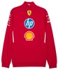 Scuderia Ferrari F1 Men's 2025 Team 1/2 Zip Sweatshirt - Dark Cherry