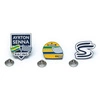 Zestaw przypinek Ayrton Senna Pin Badge Set