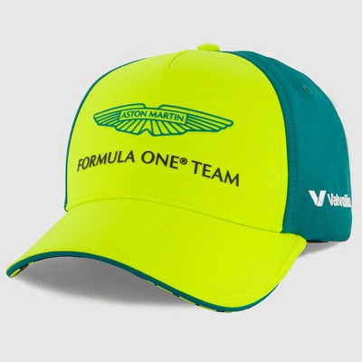 Aston Martin F1 2025 Silverstone GP Team Hat - Green/Yellow