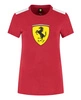 Koszulka damska Scuderia Ferrari F1 Large Shield - Dark Cherry