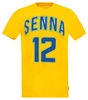 Koszulka Ayrton Senna 12 Graphic - Yellow