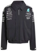 Mercedes AMG Petronas F1 adidas 2025 Men's Team Jacket - Black