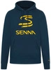 Ayrton Senna F1 Men's Logo Hoodie