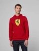 Scuderia Ferrari F1 Men's Large Shield Hoodie - Dark Cherry