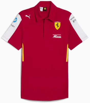 Koszulka polo Ferrari AF Corse Hypercar Le Mans 2025