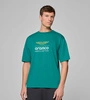 Aston Martin F1 Men's Large Logo T-Shirt - Green