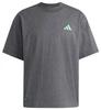 Mercedes AMG Petronas F1 adidas Men's Premium Sweat T-Shirt - Gray