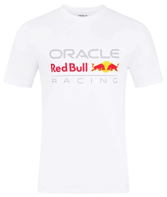 Koszulka Red Bull Racing F1 Large Logo - White
