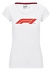 Koszulka damska Formula 1 Logo biała
