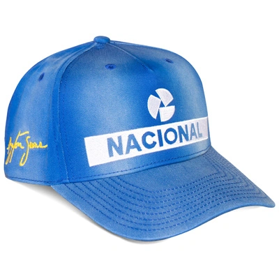 Czapka Ayrton Senna F1 Nacional Vintage Washed