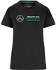 Mercedes AMG Petronas F1 Womens Large Logo T-Shirt