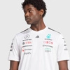 Koszulka Mercedes AMG Petronas F1 adidas 2025 Driver - White