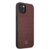 Mercedes-Benz Hard Case Leather Stars Pattern iPhone 13 mini