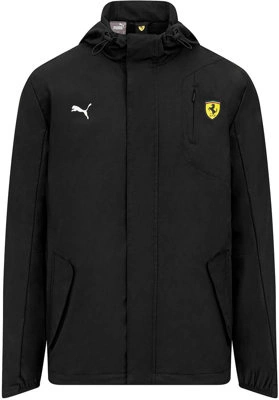 Scuderia Ferrari F1 Men's Rain Jacket - Black
