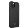 Etui Mercedes-Benz Hard Case Leather Stars Pattern iPhone 13 mini