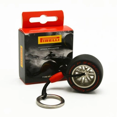 Pirelli Tyre Key Ring White