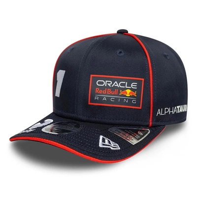Red Bull Racing F1 New Era 2025 Kids Max Verstappen Driver Hat - Navy