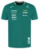 Aston Martin F1 Men's 2025 Lance Stroll Driver T-Shirt - Green