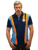 Koszulka polo Gulf Racing Team - Navy Blue